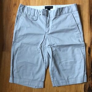 Banana Republic Grey Bermuda Shorts